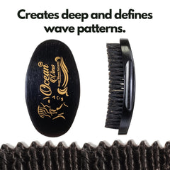 Ocean View Deep Waves Pomade packaging highlights premium grooming set.