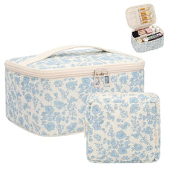 OCHEAL makeup bag set large bag front view showing roomy storage for full-size products