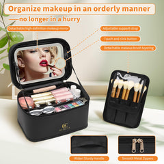 OCHEAL makeup bag Velcro dividers for flexible cosmetics layout