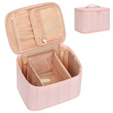 OCHEAL travel makeup bag large capacity holds full vanity essentials.