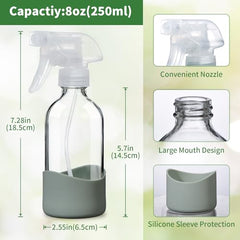 OCMML adjustable-nozzle spray highlights versatile mist to stream settings for plants, hair, and surfaces.