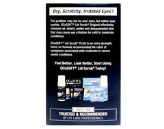 OCuSOFT Dry Replacement Pads 100-count pack ready for ongoing eyelid hygiene