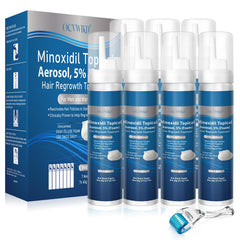 OCVWJKD minoxidil foam bottle pour supports fuller-looking hair