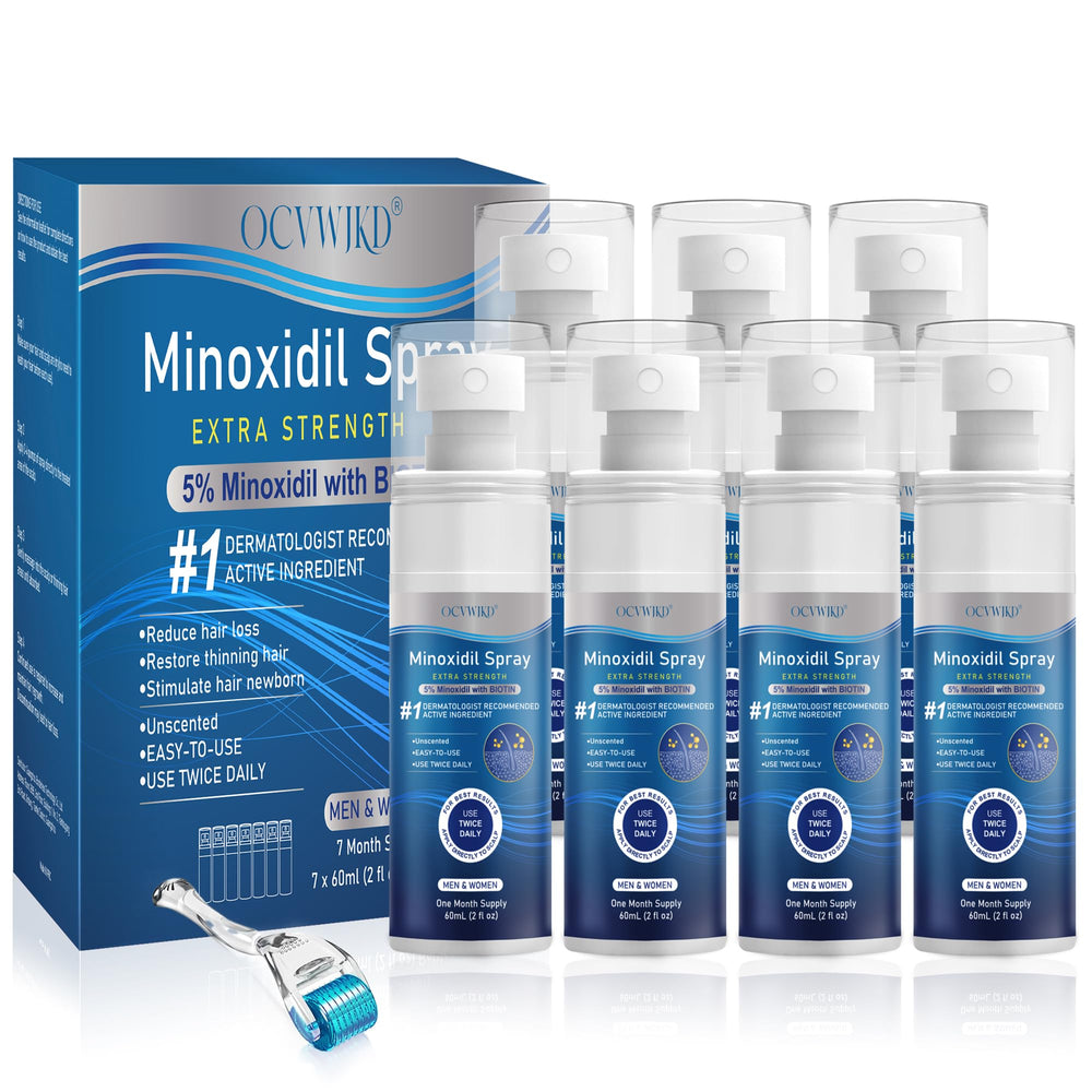 OCVWJKD minoxidil spray bottle for scalp thinning treatment and convenient at-home use