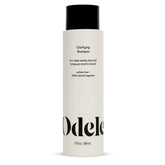 Odele Clarifying Shampoo bottle close-up highlights sulfate-free cleansing for all hair types