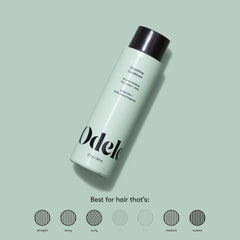 Odele Smoothing Conditioner cap close-up showing large 32 oz packaging