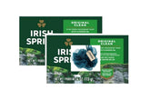 ODWIRA Irish bar soap 2-pack with sponge for a refreshing daily cleanse.