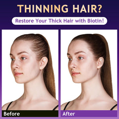 oely biotin hair growth shampoo pour shows a silky lather for balanced cleansing
