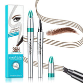 OETUIOW 3D waterproof eyebrow pen main view highlights natural brow definition and precision.