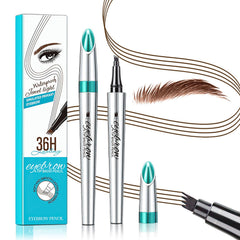 OETUIOW 3D waterproof eyebrow pen main view highlights natural brow definition and precision.