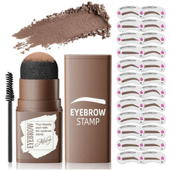 OETUIOW eyebrow-stamp-stencil-kit with 24 styles for quick, natural brows
