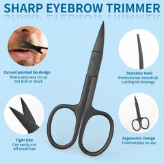 OFIDUS Precision slant-tip tweezers close-up designed for precise grooming and splinter removal.