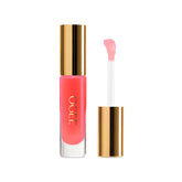 Ogee Beyond Clean Lip Gloss tube showing cushiony non sticky shine and color