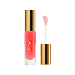 Ogee Beyond Clean Lip Gloss tube showing cushiony non sticky shine and color