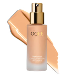 Ogee Willow 3.00C bottle pour showcases lightweight foundation texture for smooth application
