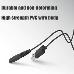OGMWIN Meridian charging cable plugged into shaver for reliable charging.