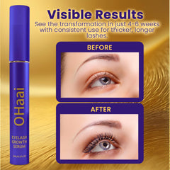 OHaai precision applicator brush provides precise nightly lash application