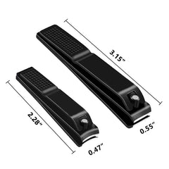 OHOO black storage case keeps clippers organized and portable.
