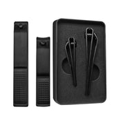 OHOO nail-clippers-set with case shows two-piece design for precise trims.