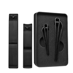 OHOO nail-clippers-set with case shows two-piece design for precise trims.
