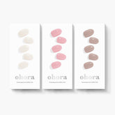 ohora Daily Trio N-Cream Cotton closeup shows smooth edges for a salon-ready DIY manicure.