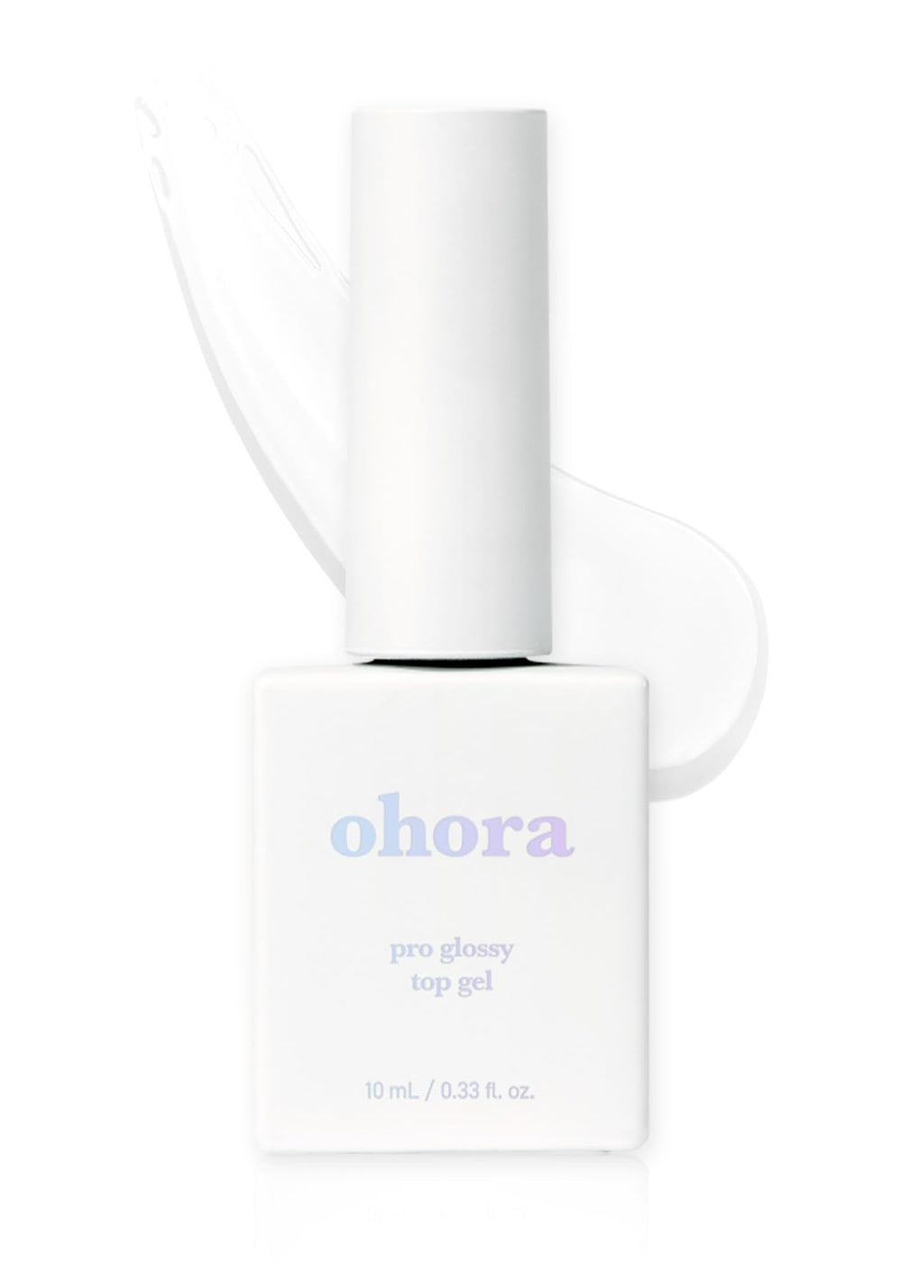 ohora gel nail care pro glossy top gel box shows salon-quality shine that lasts