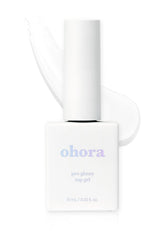 ohora gel nail care pro glossy top gel box shows salon-quality shine that lasts