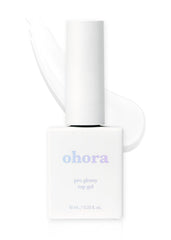 ohora gel nail care pro glossy top gel box shows salon-quality shine that lasts
