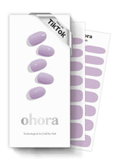 ohora N Blueberry Jam nail wraps set showing 30 pieces for easy at-home manicures.