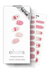 ohora N Sugar Rush box showing wraps and tools for at-home manicure
