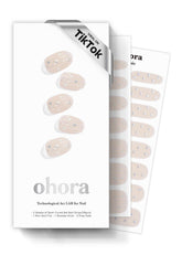 ohora N Milky Star box-packaging shows complete at-home manicure kit for convenience.