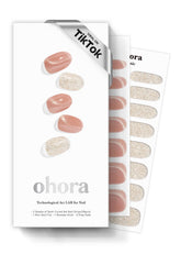 ohora NMuse Glow box with wraps for a fast at-home salon look