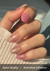 ohora Rainbow Bomb nail file helps smooth shaping before application