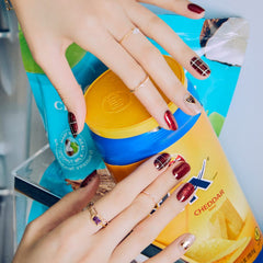ohora nail wraps collection shows accent and solid colors for versatile nail art
