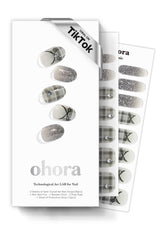 ohora semi cured nail strips full set for easy at-home salon quality nails