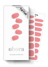 ohora N Cream Glow pink packaging shows ready-for-home manicure kit