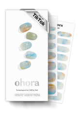 ohora Semi Cured Gel Nail Strips veil packaging shows at-home kit convenience