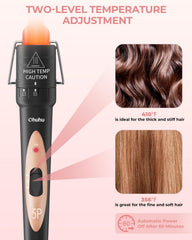Ohuhu 1-1.25 inch barrel for smooth, natural waves and body.