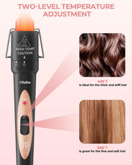 Ohuhu curling wand barrel 0.75 inch for medium curls