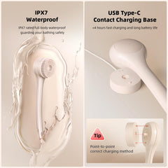 Oh,XIYU long-bristle head provides deep cleansing and skin refreshment