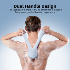 Ohxiyu long-bristle head delivers deep cleansing across body curves.