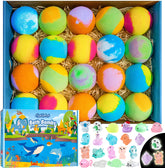OinkSplash 20-pack box display for gift-ready bath bombs.