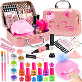 Oisacirg kids nail polish set with a cute storage case for organized fun.