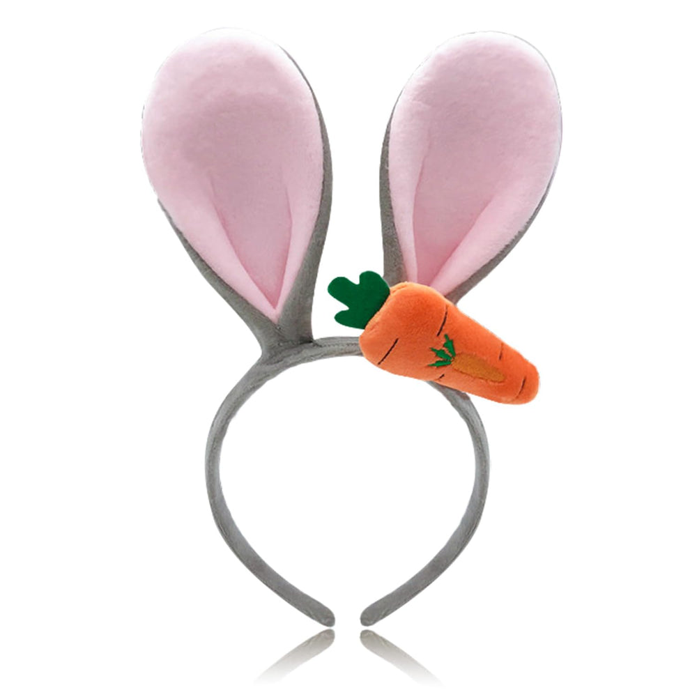 OIWLCI Bunny Ears Headband plush close-up for cute cosplay looks