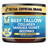 Okaga beef-tallow-balm open jar rich texture for deep hydration