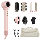 okaydeer 7 in 1 hair dryer brush auto wrap curlers for rapid salon style