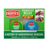 O'Keeffe's Lip Repair Cherry giftbox image showing moisture protection for lips