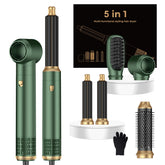 OKWRAP 5-in-1 hair dryer brush overview for quick drying and versatile styling.