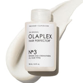 Olaplex No. 3 bond-building hair perfector bottle pour for stronger, healthier hair