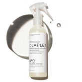 Olaplex No.0 intensive bond-building hair treatment bottle primes hair for repair.